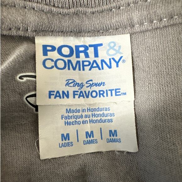 Disney Baby Dumbo Pastel Graphic Tee Shirt Gray Vintage Style Women's Sz M - Picture 9 of 9